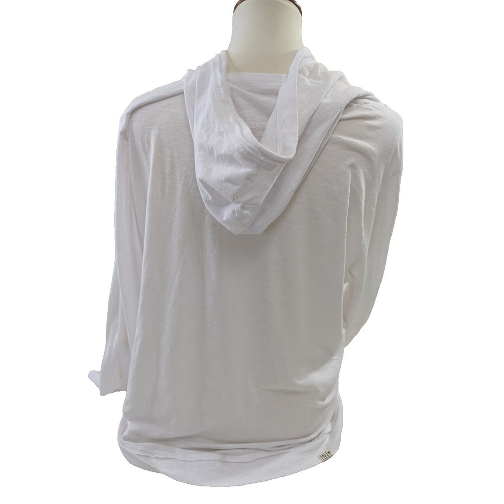 Salt Life Pineapple Hoodie Womens M White Lightweight Casual Beach Vacation - Picture 5 of 9